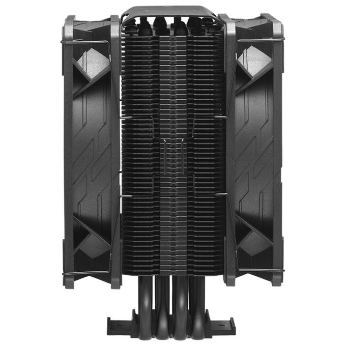 Cooler Master RR-S4KK-25DN-R1 Hyper 212 Black X Duo Dissipatore CPU ad Aria 2 Ventole 120mm 4 Heatpipe PWM 220W TDP colore Nero