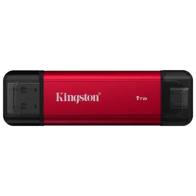 Kingston Technology, SSD Portatile USB, 1TB, Dual USB-A-C, Fino a 1050MB-s