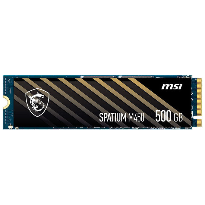 MSI, SSD 500GB, Spatium M450, NVMe PCIe 4.0, M.2