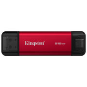 Kingston Technology, SSD Portatile 512GB, Dual USB-A-C, Velocita' 1050MB-s