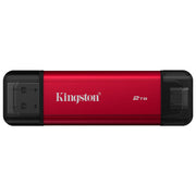 Kingston Technology, SSD Portatile, 2TB, USB-A-C, Velocita' fino a 1050MB-s
