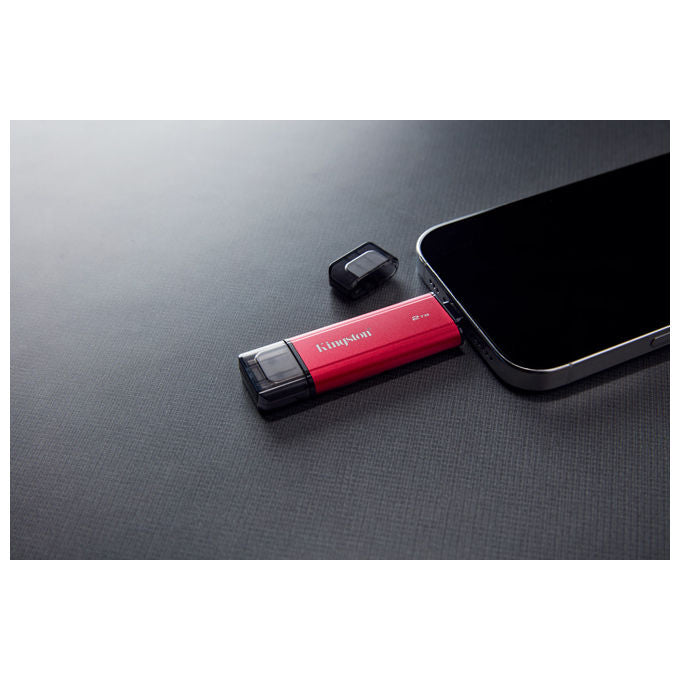 Kingston Technology, SSD Portatile, 2TB, USB-A-C, Velocita' fino a 1050MB-s