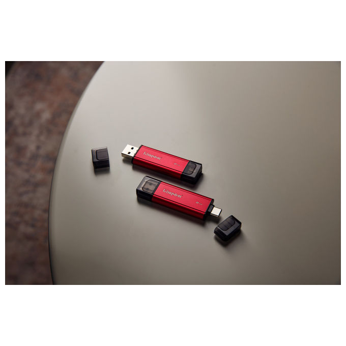 Kingston Technology, SSD Portatile, 2TB, USB-A-C, Velocita' fino a 1050MB-s
