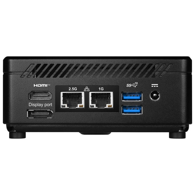 Msi, Mini PC Barebone Cubi 5 12M-405BEU, Intel Core i7-1255U, Nero