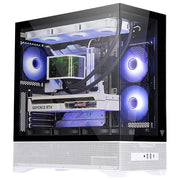 Itek SHOWBUI 37B, Case Gaming Tower, ATX, Nero Bianco