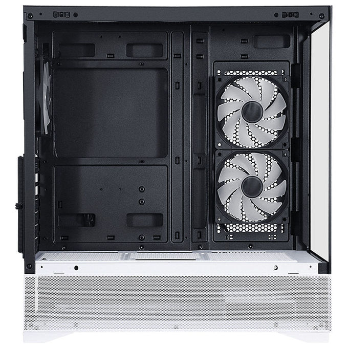 Itek SHOWBUI 37B, Case Gaming Tower, ATX, Nero Bianco