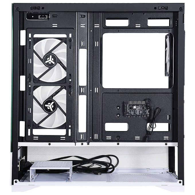 Itek SHOWBUI 37B, Case Gaming Tower, ATX, Nero Bianco