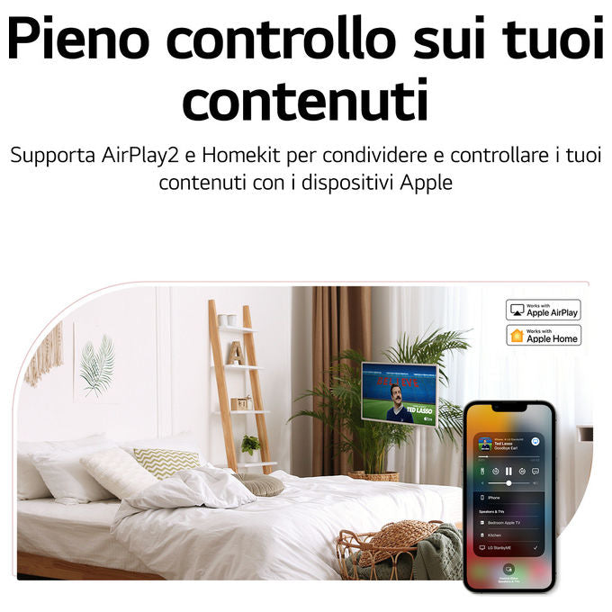 LG 27ART10AKPL StanbyME Monitor Portatile Touchscreen 27'' Full HD WebOS 22 Batteria 3h Base con Ruote colore Alluminio