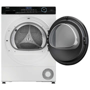 Haier HD110-D959E-IT I-Pro Series 5 Asciugatrice Pompa di Calore 11 Kg Classe D Inverter Wi-Fi Hygienic (85x60x62 cm) colore Bianco