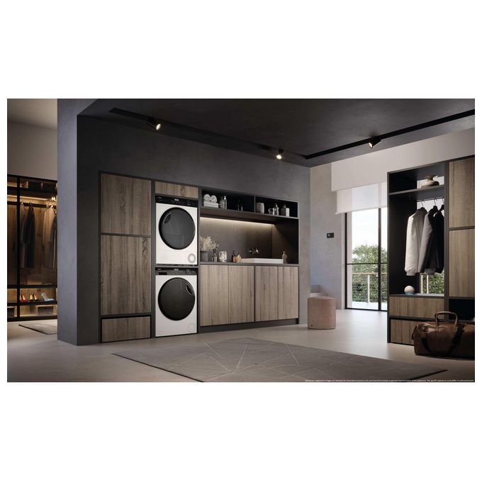Haier HD110-D959E-IT I-Pro Series 5 Asciugatrice Pompa di Calore 11 Kg Classe D Inverter Wi-Fi Hygienic (85x60x62 cm) colore Bianco