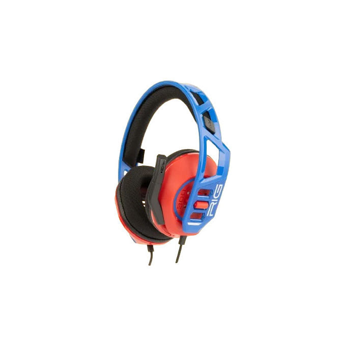 Nacon, Cuffie Gaming Cablate RIG 300 Pro HN, Blu e Rosso