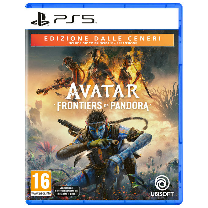 Ubisoft Avatar Frontiers of Pandora Edizione Dalle Ceneri Gioco PS5 Open World Azione Avventura Coop Online