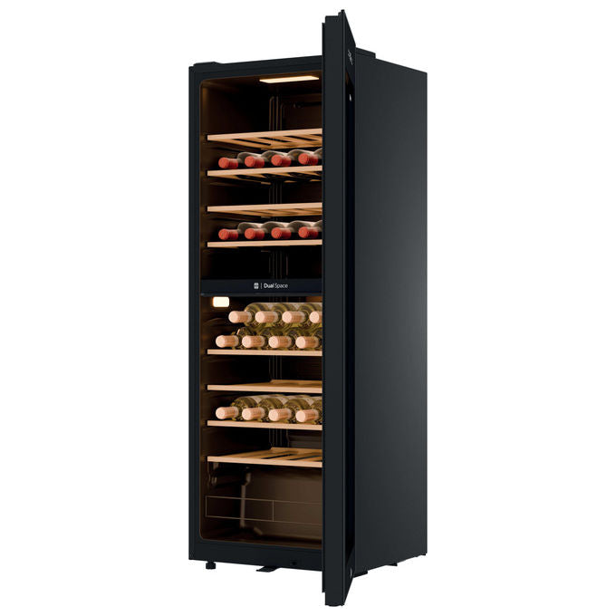 Haier HWS56GDG Wine Bank 50 Serie 5 Cantinetta Vino 56 Bottiglie 2 Zone Temperatura 109 L 37 dB Classe G colore Nero
