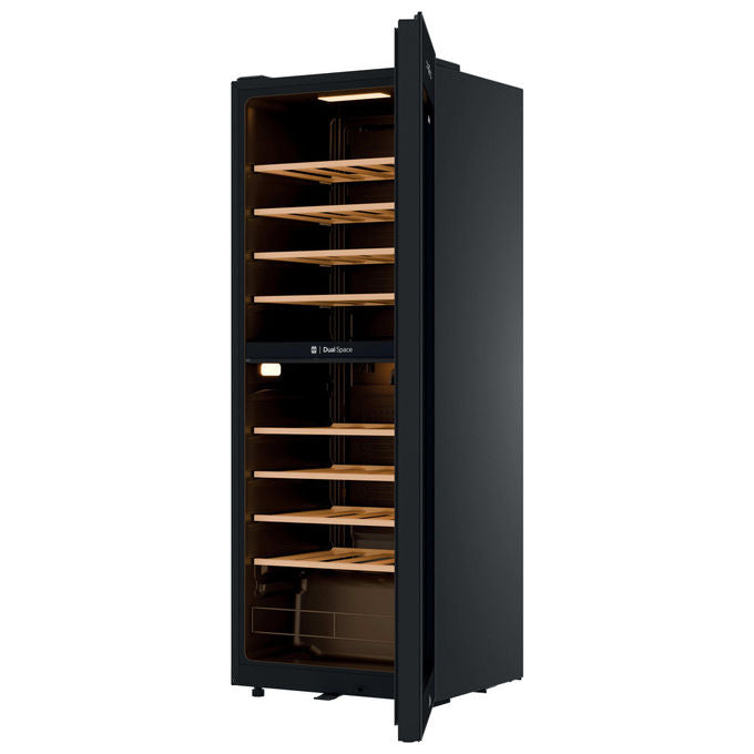 Haier HWS56GDG Wine Bank 50 Serie 5 Cantinetta Vino 56 Bottiglie 2 Zone Temperatura 109 L 37 dB Classe G colore Nero