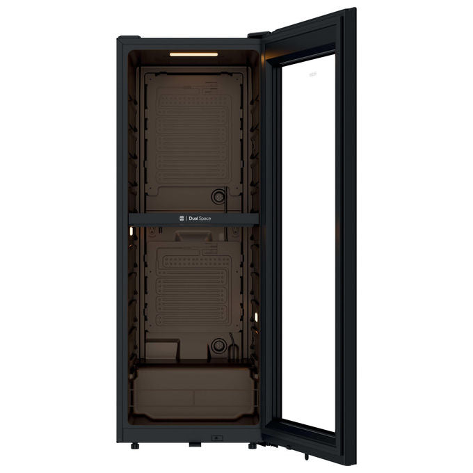 Haier HWS56GDG Wine Bank 50 Serie 5 Cantinetta Vino 56 Bottiglie 2 Zone Temperatura 109 L 37 dB Classe G colore Nero