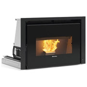 Extraflame, Inserto a Pellet Canalizzabile Comfort P85 Plus, 12kW, Serbatoio 16kg