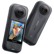 Insta360, Action Camera X4AIR, 8K Ultra HD, Impermeabile 1.5m, Sport d'Azione