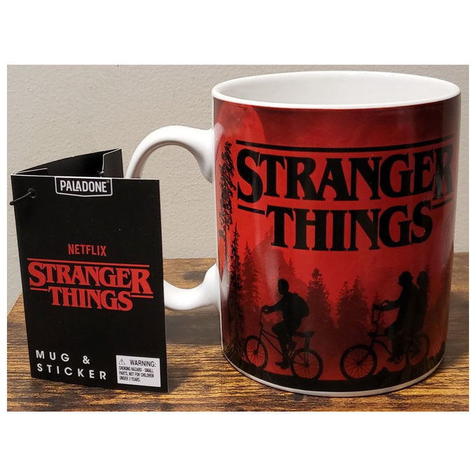 Paladone Products, Tazza Stranger Things con Adesivo XL