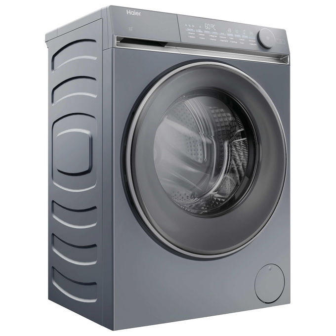 Haier HW100-B14367GUIT Lavatrice Carica Frontale 10 Kg 1400 Giri Classe A Antracite (85x60x60 cm) colore Antracite