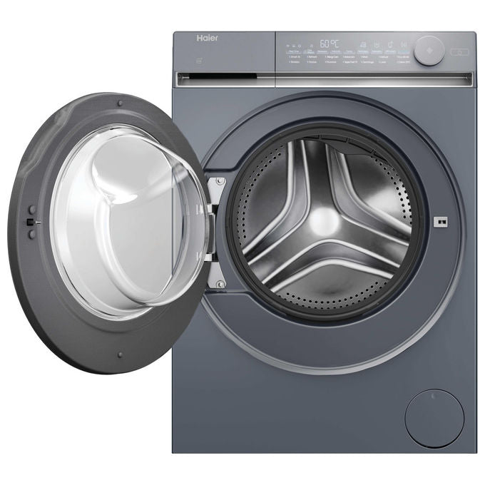 Haier HW100-B14367GUIT Lavatrice Carica Frontale 10 Kg 1400 Giri Classe A Antracite (85x60x60 cm) colore Antracite
