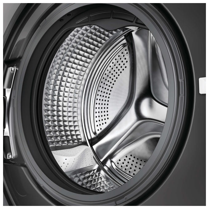 Haier HW100-B14367GUIT Lavatrice Carica Frontale 10 Kg 1400 Giri Classe A Antracite (85x60x60 cm) colore Antracite