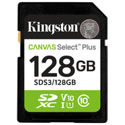Kingston Technology, Scheda SDXC 128GB, Canvas Select Plus Gen3, 150MB-s