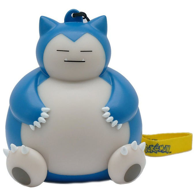 Teknofun, Lampada Snorlax Pokemon LED, 10 cm, con Batterie