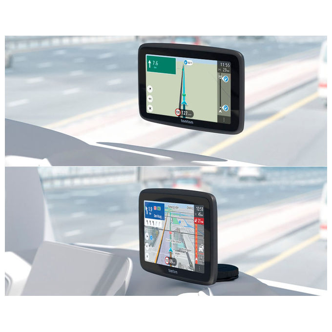 TomTom, GO Camper Tour, Navigatore GPS, 15.2 cm, Touch Screen Nero, Mappe Europa