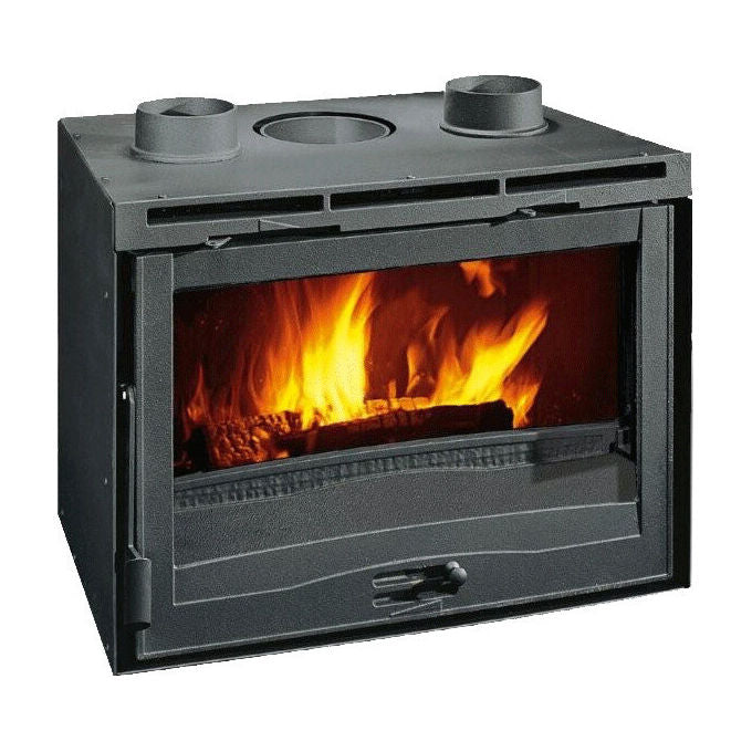 La Nordica INSERTO 70 H49.16 Caminetto Inserto a Legna Aria Calda Ventilata 6.7 kW 192 m³ Classe A+ colore Nero