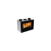 Nordica Caminetto 70.165, Inserto a Legna, Nero