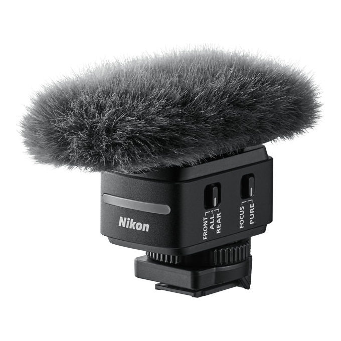 Nikon, Microfono Shotgun ME-D10, Diagramma Polare Cardioide, Per Videocamere Nikon