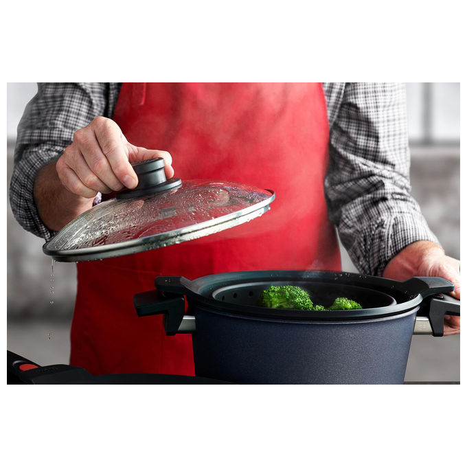 Woll, Pentola a Induzione Diamond Lite in Alluminio, 24 cm, 5.0 Litri