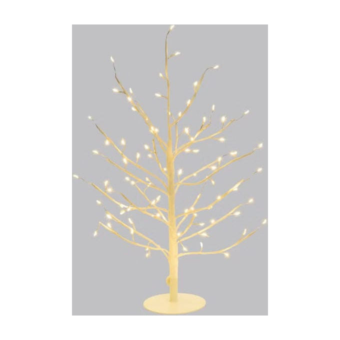 Lotti, Albero Luminoso Tiglio 2D, 120 cm, 114 MicroLED Bianco Caldo, Interno-Esterno