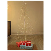 Lotti Importex SRL, Albero di Natale Conico 2D 150cm, Bianco Caldo con MicroLED