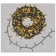 Lotti, Catena Luminosa Natalizia, MiniCluster StarFall Light, 1660 LED Bianco Caldo, 30 m, Interno-Esterno