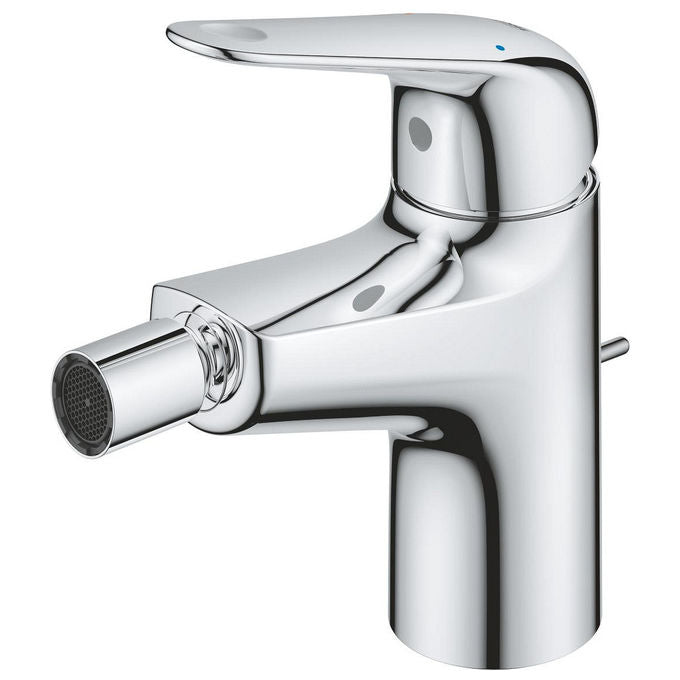 Grohe Swift, Miscelatore Mono Splitcomando Bidet, Cromo, Con Scarico