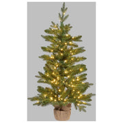 Lotti, Albero di Natale Addobbato Luminoso, 90 cm, 180 LED Bianco Caldo, Verde