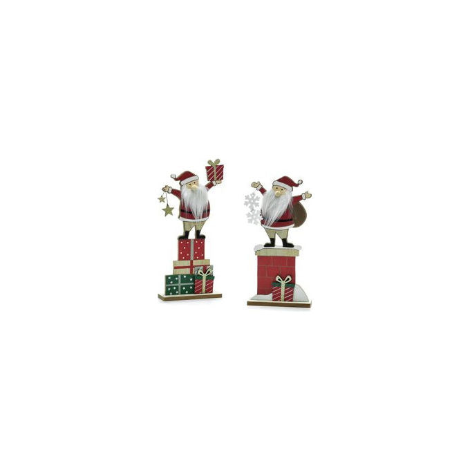 General Trade, Babbo Natale Estensibile 65-80cm, Tessuto e Metallo, Assortito