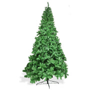 Mercury, Albero di Natale Decorativo da Tavolo, Verde con Luci e Movimento Rotatorio, 40 cm