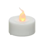 Kaemingk, Candela LED Effetto Cera, Tealight Assortita, Bianco Caldo, Interno, 65x75 mm
