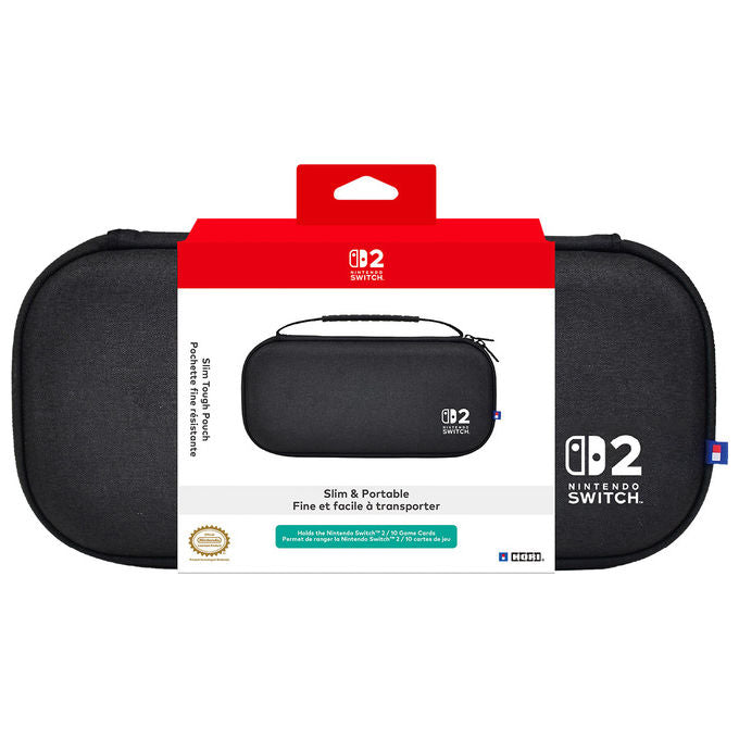 Hori, Custodia a sacchetto Nintendo, Tessuto Nero