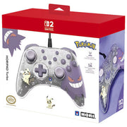 Hori NSX-090E HORIPAD Turbo Controller Cablato Nintendo Switch 2 Gengar Mimikyu Pulsanti Posteriori Programmabili colore Viola