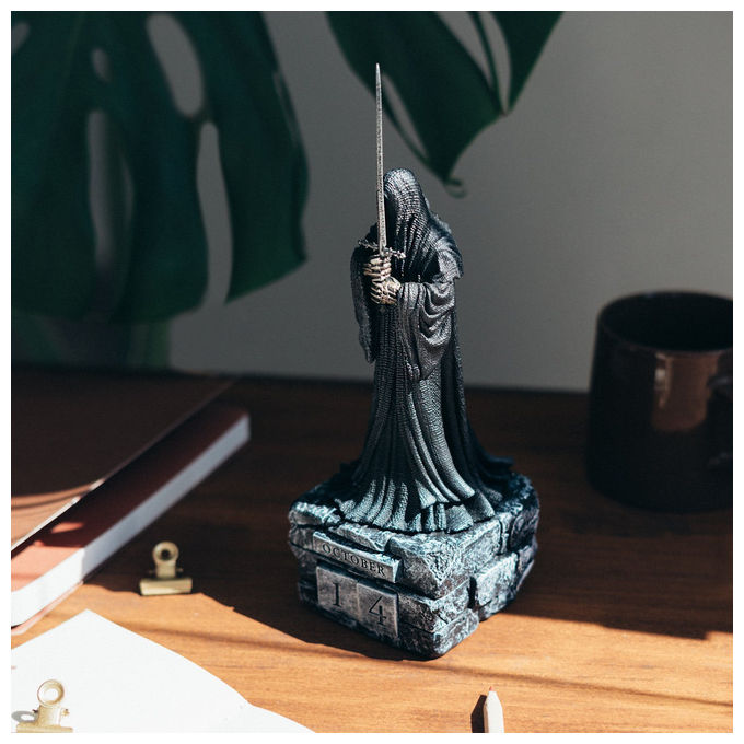 Erik, Il Signore degli Anelli Nazgûl, Calendario Perpetuo 3D in Resina, Multicolore