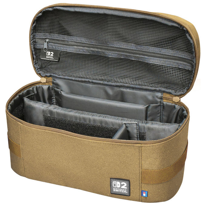 Hori, Custodia Portatile Valigia da Viaggio Nintendo, Sabbia