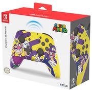 Hori, Gamepad Wireless, Horipad Wario e Waluigi, Nintendo Switch, Giallo, Violetto