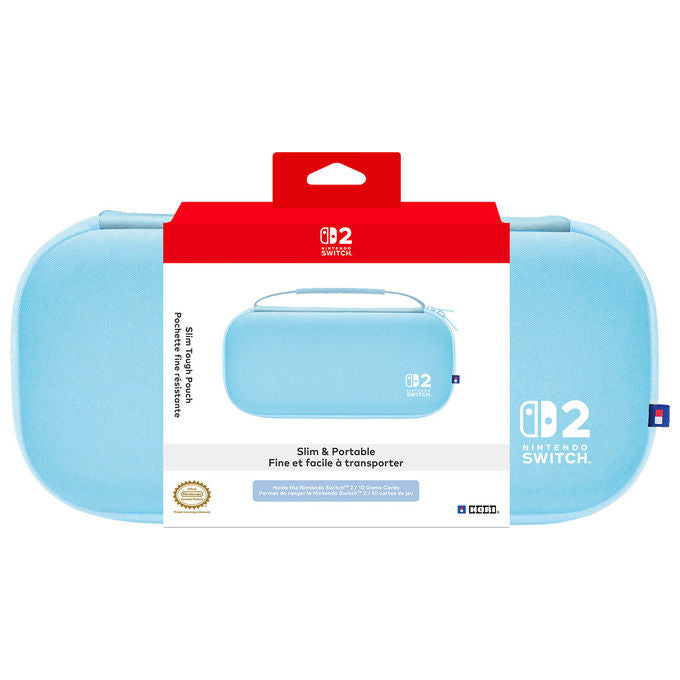 Hori, Custodia Rigida Slim Azzurra per Nintendo Switch 2