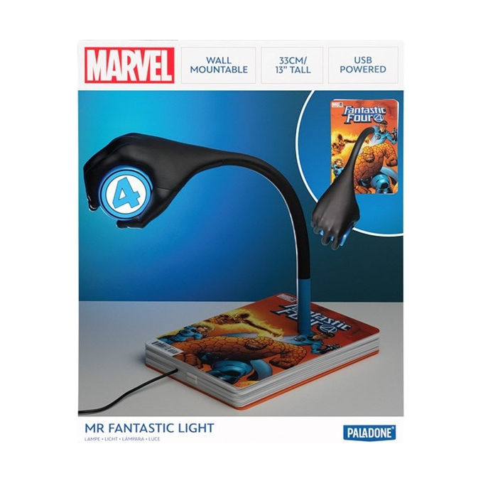 Paladone Products, Lampada Mr Fantastic Marvel, Pieghevole, 32 cm