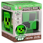Paladone, Lampada Minecraft Creeper Squishy, Silicone, Luce Notturna, 11-15 cm