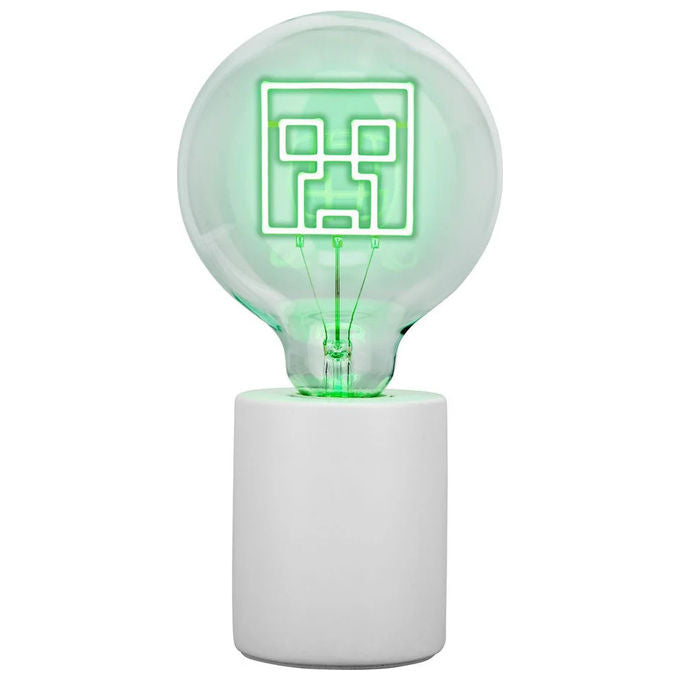 Paladone Products, Lampada Neon Led Minecraft Creeper, 18 cm, Pvc