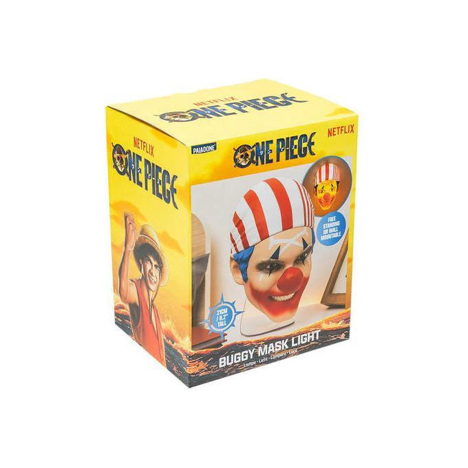 Paladone Products, Lampada Decorativa Maschera Buggy One Piece, 19 cm